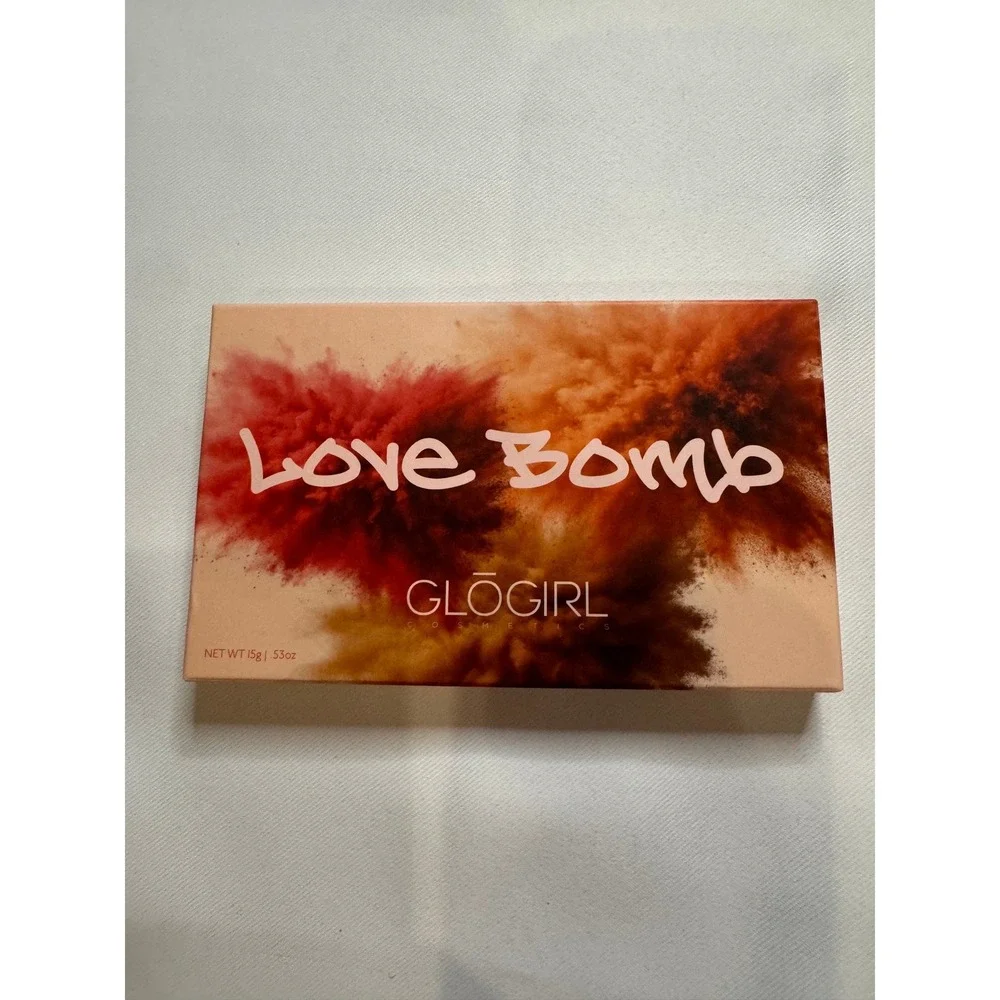 Glogirl Cosmetics‎ Love Bomb Eyeshadow Palette Women 15g Warm Neutrals Excellent